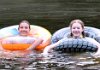 Chelsea and Libby Cool Off.