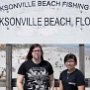 Spring Break started with a visit to the Jacksonville Beach pier.