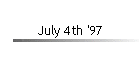 July 4th '97