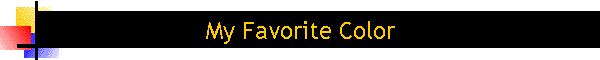 My Favorite Color